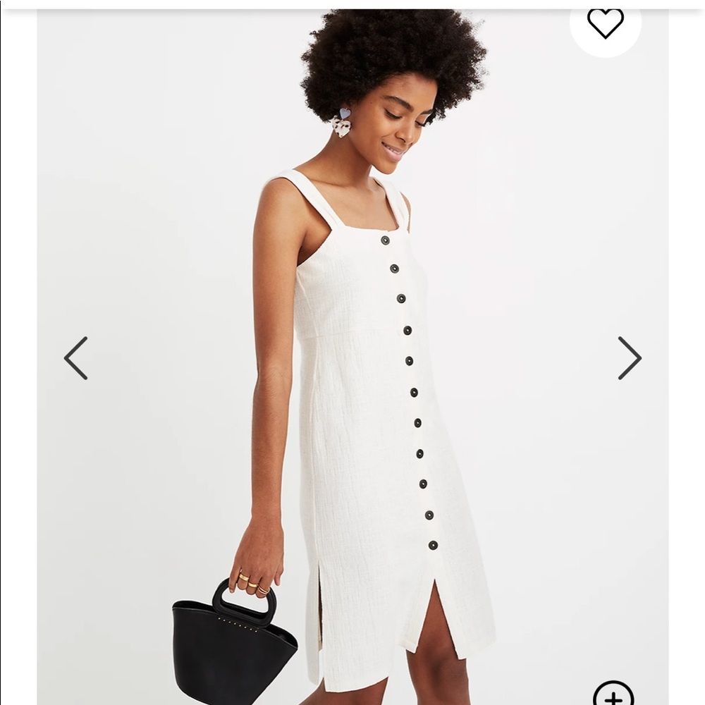 Madewell Button Front Dress